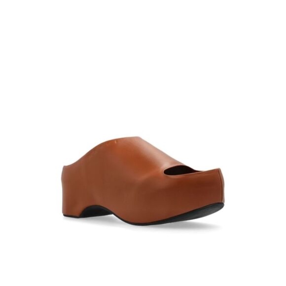 Marni platform, minimalist, lightweight, brown leather sandals - EU 37 & 38 - Picture 1 of 12